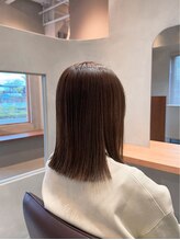 ペブル(pebble) ボブ/外ハネボブ/透明感/艶髪/髪質改善/明石/大久保