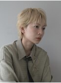 [SORA見藤]ミルキーベージュ　ベビーウルフ