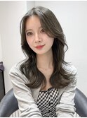 ミニウルフレイヤーカット顔周りカット前髪カット韓国ロング原宿