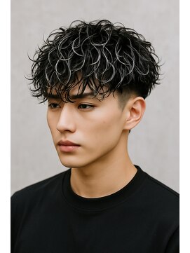 アフューズバイストゥー(Vfuse by StueW) スパイラル×ハイライト/ツイストパーマ/スパイラルパーマ