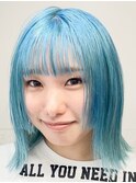 ＊切れ毛98%cut！夏におすすめ艶々ブリーチカラー