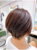 毛流れショート