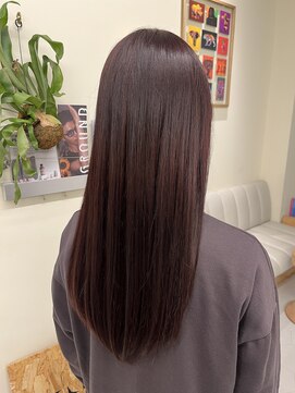 ウェルム 表参道(WELLM) 【艶カラーで上品な仕上がりに】