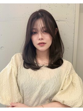 シーク 天神(SEEK) グレージュ/レイヤーカット/暗髪/トリートメント/前髪カット