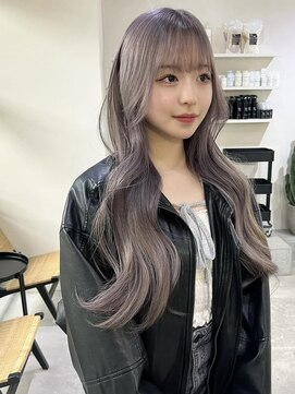 ラキング ギンザ トウキョウ(LAKING GINZA) くびれヘア/アプリコットオレンジ/夏/ハイライトカラー[銀座駅]