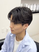 ザ アクネ 岡崎竜美丘店(THE ACNE)&nbsp;＊フェザーパーマ/センターパート/メンズパーマ