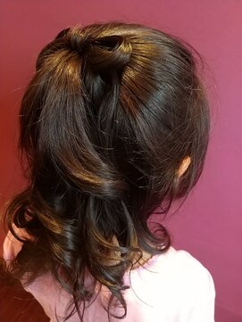 ヘアーメイクサロン ソエル(Sowelu) お子様リボンヘア