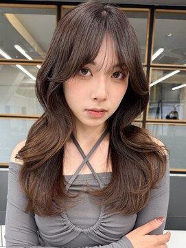 スタートウキョウ 渋谷(STAR TOKYO) 20代レイヤーカット◎韓国風ヨシンモリ×透け感秋冬カラー