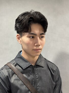 ササ(33) 【大人ショートフェザーパーマ】