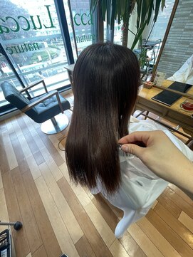 ルッカランス 王子店(Lucca Lance) 12月　縮毛矯正とトリートメント