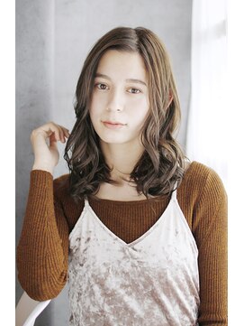 ラピス 銀座 blue店(Lapis) 《30代～大人透明感》白髪ぼかしハイライト＋艶カラー[銀座]