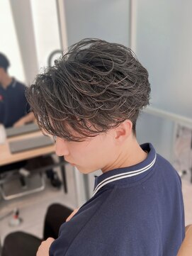 ジーナ 天神(Zina) 【福岡/天神/メンズパーマ】フェザーパーマ