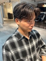 シーフ 千葉(Cyf)&nbsp;MEN'S/韓国/ニュアンスパーマ/毛流れセンターパート/下田優也