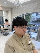 クオリス 赤塚店(QUALIS)&nbsp;春◎社会人向けマッシュパーマなしビジネス好印象