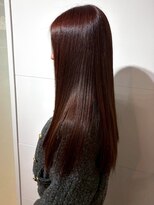 カミラボ(KAMI LABO) 縮毛矯正 ダメージレス 艶髪ロングへア ストレート ブラウン