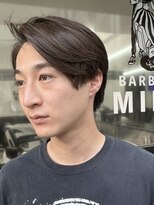 バーバーミキ(BARBER MIKI)&nbsp;サイドパート/ツーブロック/ビジネススタイル/２０代