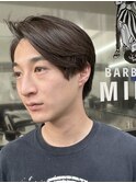 サイドパート/ツーブロック/ビジネススタイル/20代