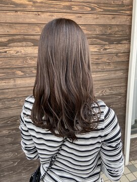 サンズヘアー(3’s hair) *透明感カラー×グレージュカラー×ロングスタイル*