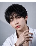 メンズシースルーマッシュ