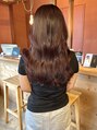ソーイ ヘアアンドライフスタイル ショップ(SO-E HAIR&LIFESTYLE SHOP)&nbsp;bordeaux color.