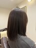 《うねり対策》ご新規様ふわりカット+縮毛矯正+うるトリートメント¥16500