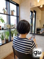 ジタ(gita)&nbsp;【30代40代】後頭部ふんわり◇絶壁カバーの大人フォルムショート