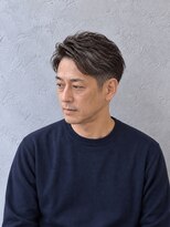 ラベルム バイ エーケー メンズ(La Belleme by AK for Men)&nbsp;大人サイドパート×毛流れショート