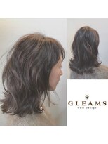 グリームス ヘアデザイン(GLEAMS Hair Design)&nbsp;最先端ベイクドモーヴ★チーフ山本