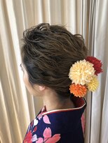 サーヴ ネクスト ヘア 元町店(SERVE next hair)&nbsp;海外風アップ