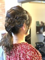 ヘアースタジオ ビームス 西江井ヶ島店(Hair Studio BEAMS)&nbsp;ヘアアレンジ