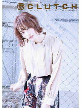 サロン クラッチ クリエイティブ コンセプト(salon CLUTCH creative concept) ウェーブミニボブ