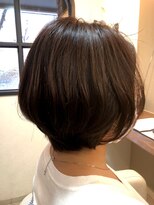 モンプルポ(momp repos) 【momp】ひし形ボブ/大人可愛い/似合わせカット