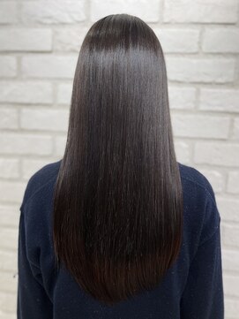 アッシュ 稲田堤店(Ash) 縮毛矯正×シンプルストレート