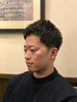 ヒロギンザバーバーショップ 神楽坂店(HIRO GINZA BARBER SHOP)&nbsp;ショート×パーマ