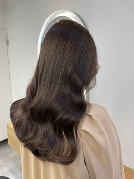 ジーナ セントラル銀座(Zina) 大人かわいいコテ巻き＊ショコラベージュ25 ZinaCENTRAL