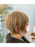 あご上ラインショート