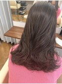 韓国ヘア ラベンダー 透明感 ツヤ髪 髪質改善 三宮 元町