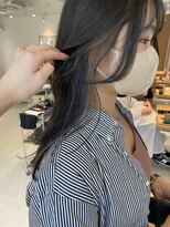 トリート 船堀店(TREAT)&nbsp;オリーブグレージュ×インナーカラー