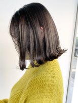 アイティーバイアルバム 藤沢店(IT by ALBUM)&nbsp;エアタッチ濃いめ_外ハネボブセクションカラー_ba397081