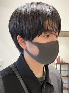 メルト 吉祥寺(melt) 長谷川/シースルーバングメンズマッシュ ソフト刈り上げおしゃれ