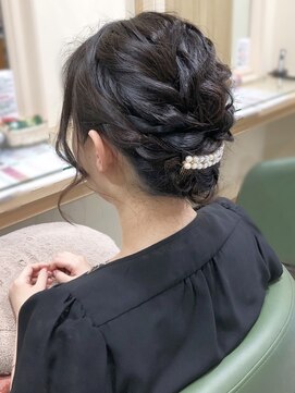 アエラスラナ 相模大野(Aeolus Lana) 肩につく長さのアップstyle