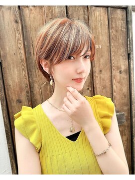 ロンドホットリップ 立川(Lond hot lip) 【北原翔】ショート/顔まわり/丸み/マッシュ/縮毛矯正/前髪/立川
