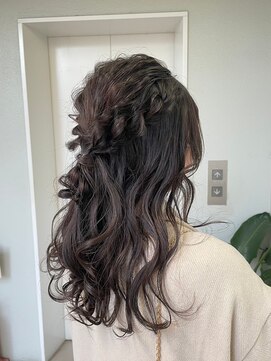 ガリカ シーム(Gallica/SEAM) 【川辺晴加】パーティーヘアセット<原宿>