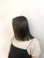 小森谷,セミディ,カール,シアーカラー,アッシュブラックh1