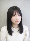 スタイリング簡単♪ナチュラルストレート