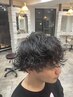 【メンズ限定クーポン】カット+波巻きパーマ ￥11000
