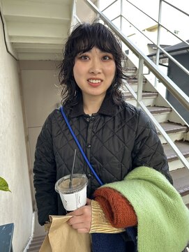 トレンチ(TRENCH) 《TRENCH Riku》ウルフパーマ レイヤーカット