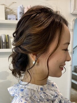 クーポラ(Cupola) 二次会おすすめヘアアレンジ！/お団子ヘアセット◎