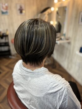 ダイ(DAI)の写真/透明感×立体感のあるカラーで大人の魅力を底上げ☆白髪もしっかりカバーしてオシャレ度UP◎