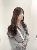 ブラウンベージュ/ベージュ/ロング